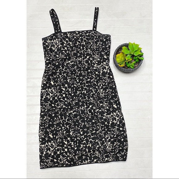 Ann Taylor Dresses & Skirts - Ann Taylor Black & White Thin Strap Spring Dress